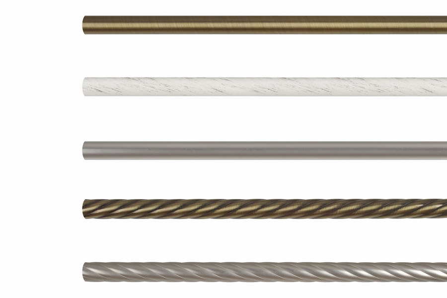 Металлические карнизы DELFA: трубы 16 мм